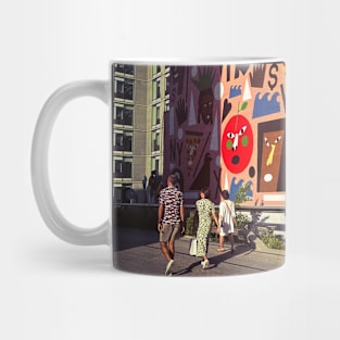 High Line Manhattan NYC Street Art Graffiti Mug